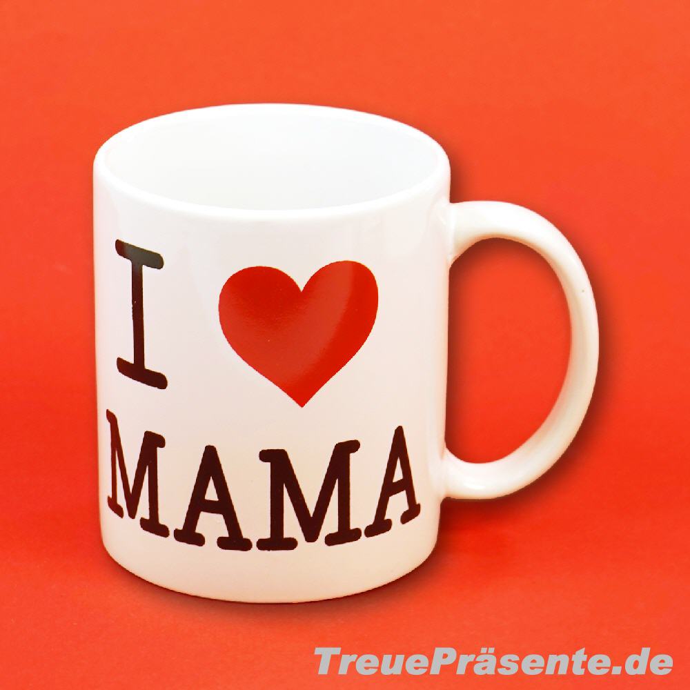 I Love Mama Kaffeebecher