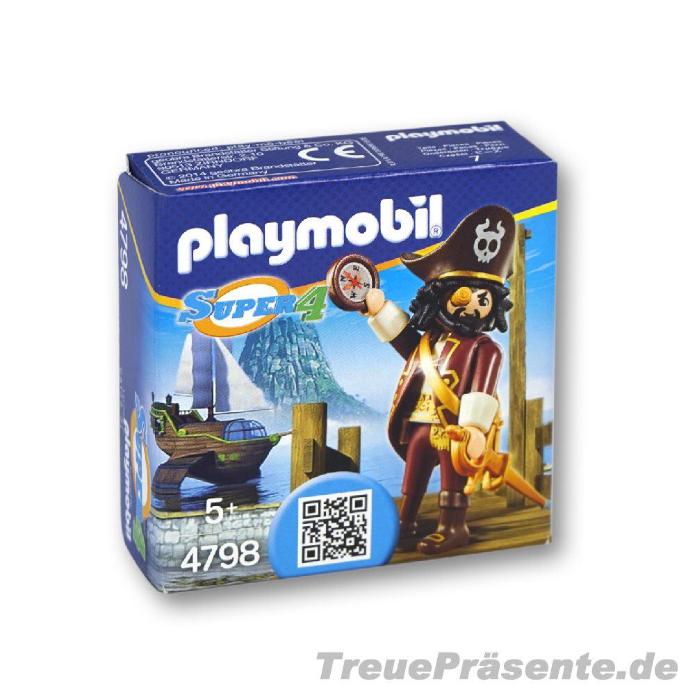 Playmobil Einzel-Spielfigur Piratenkapitän
