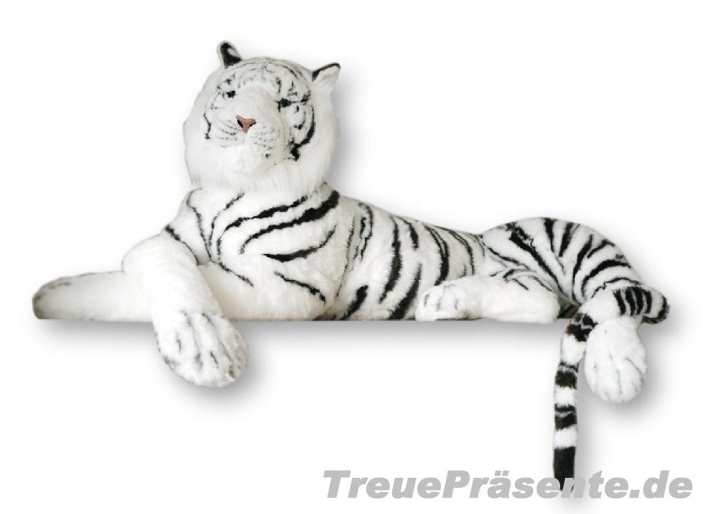 TreuePräsent Weißer Super-Tiger 220 cm