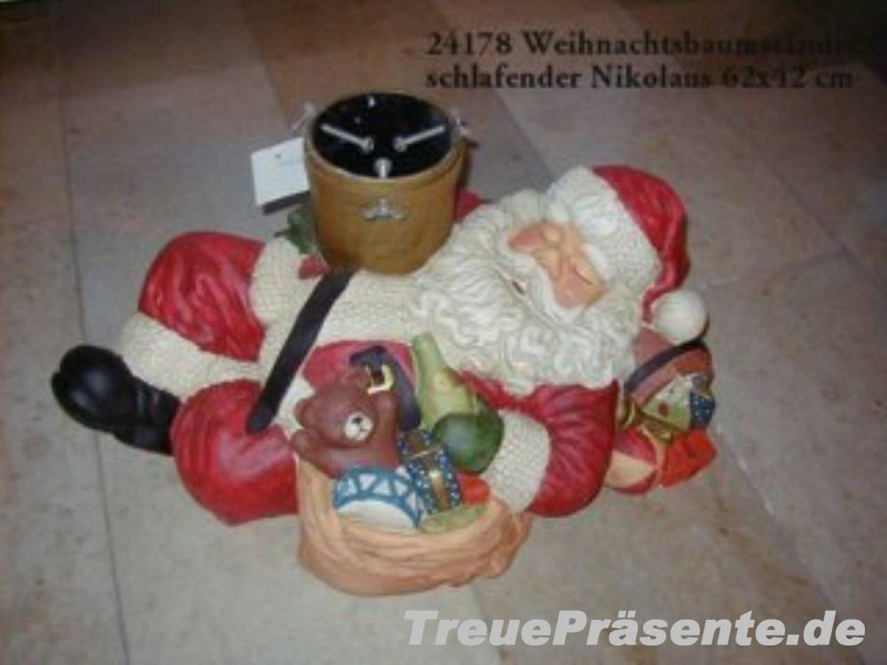 Christbaumständer Weihnachtsmann