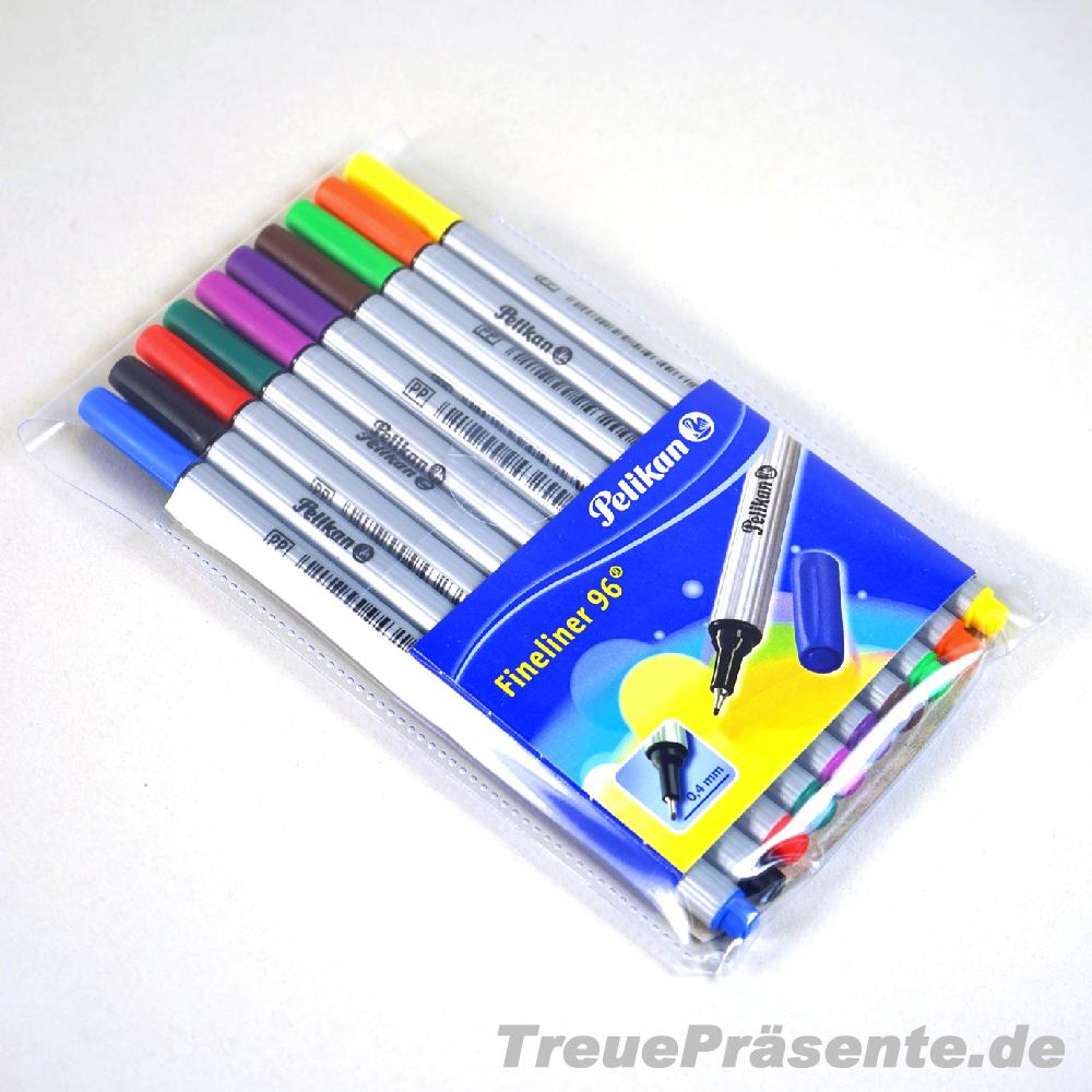 TreuePräsent Fineliner Filzstifte