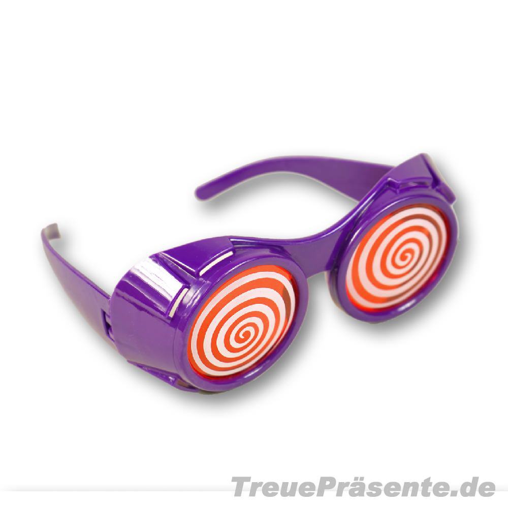 TreuePräsent Spaßbrille Spirale