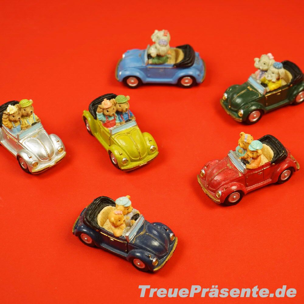 Tiere im Cabrio
