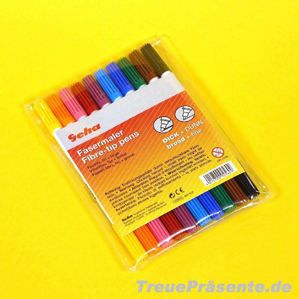 Fasermaler mit zwei Spitzen