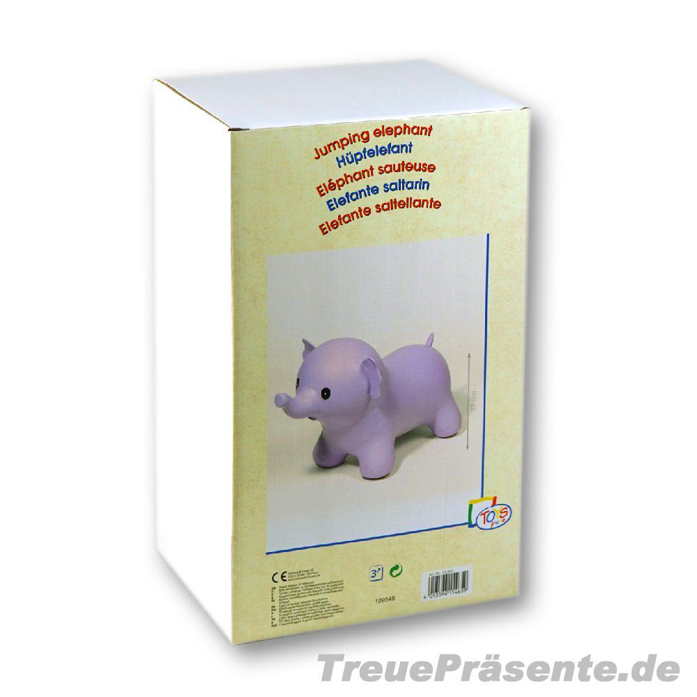 TreuePräsent Hüpfelefant