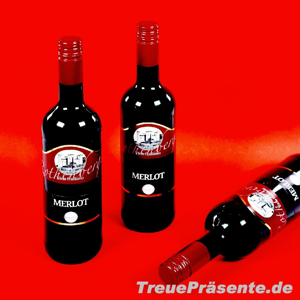 Rotwein Merlot Italien
