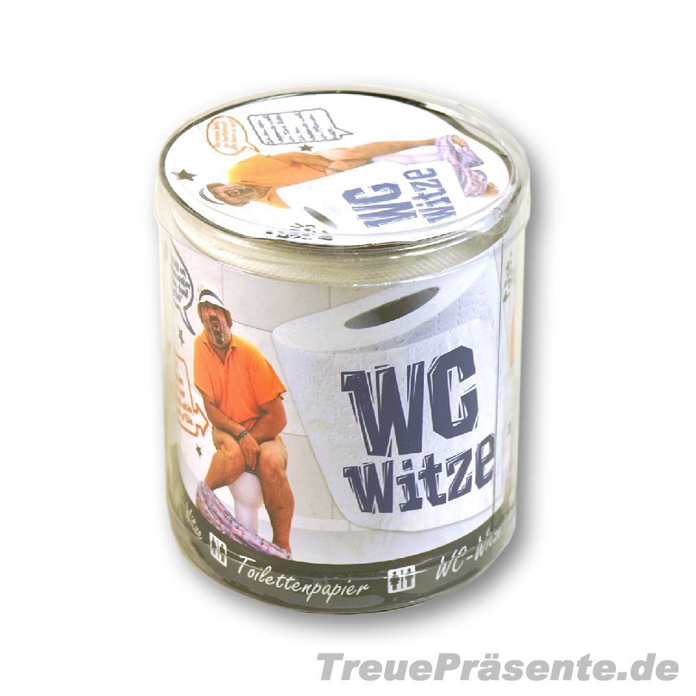 TreuePräsent Toilettenpapier WC-Witze