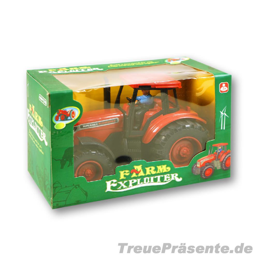 TreuePräsent Modell-Traktor