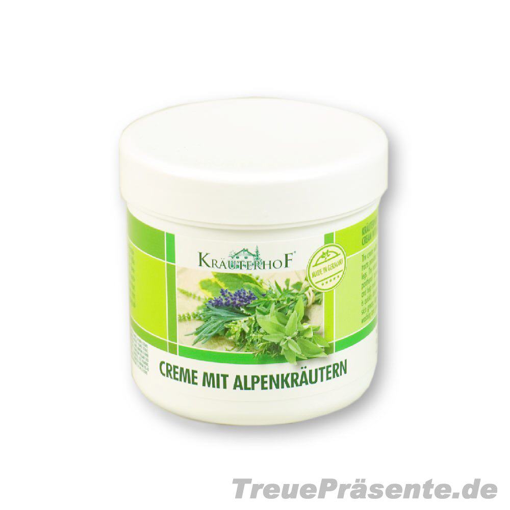 TreuePräsent Alpenkräuter Creme