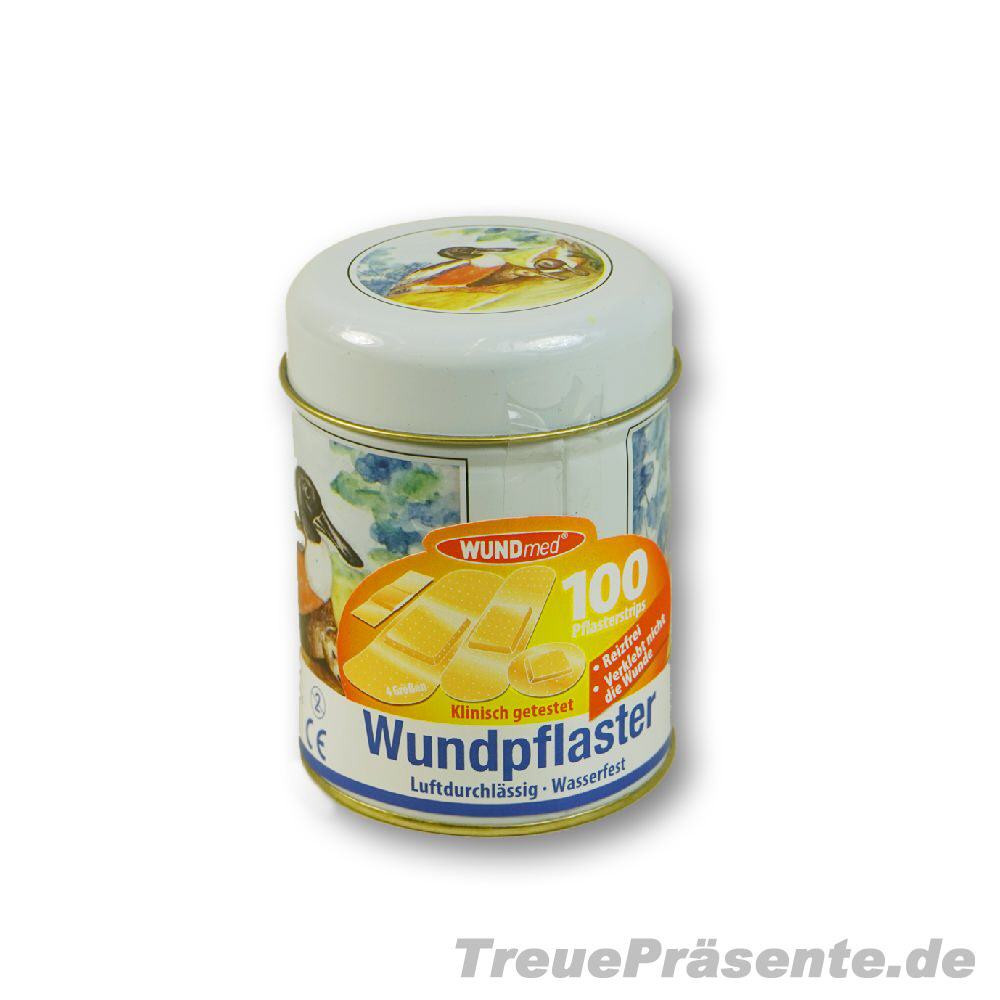 TreuePräsent Wundpflaster in Dose