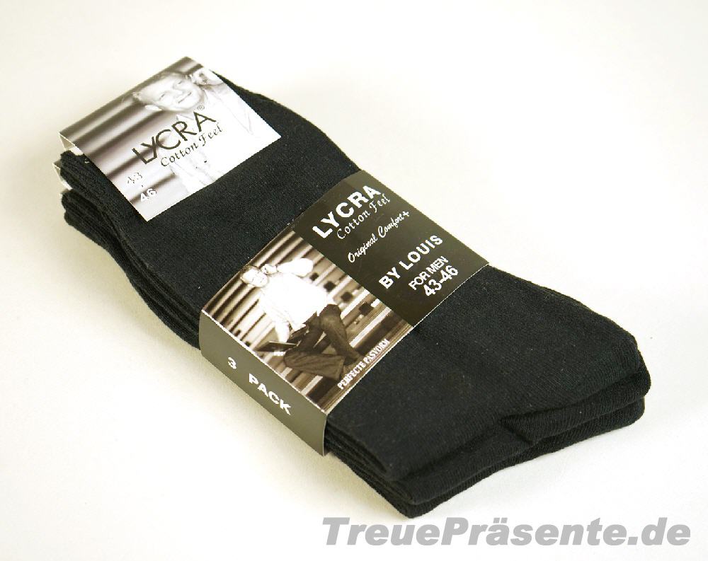 TreuePräsent Männersocken 3er-Set