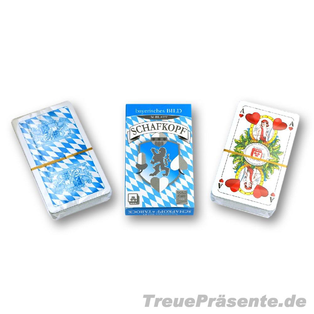 Schafkopfkarten Bayerisches Blatt