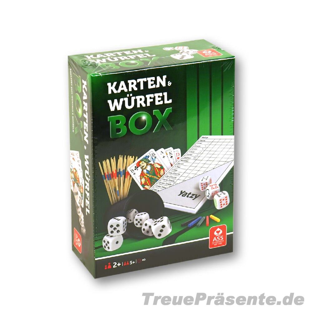 TreuePräsent Karten- und Würfelbox