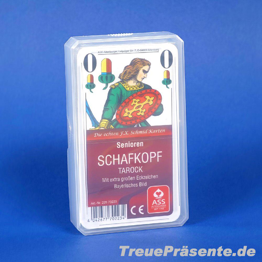 Schafkopfkarten für Senioren