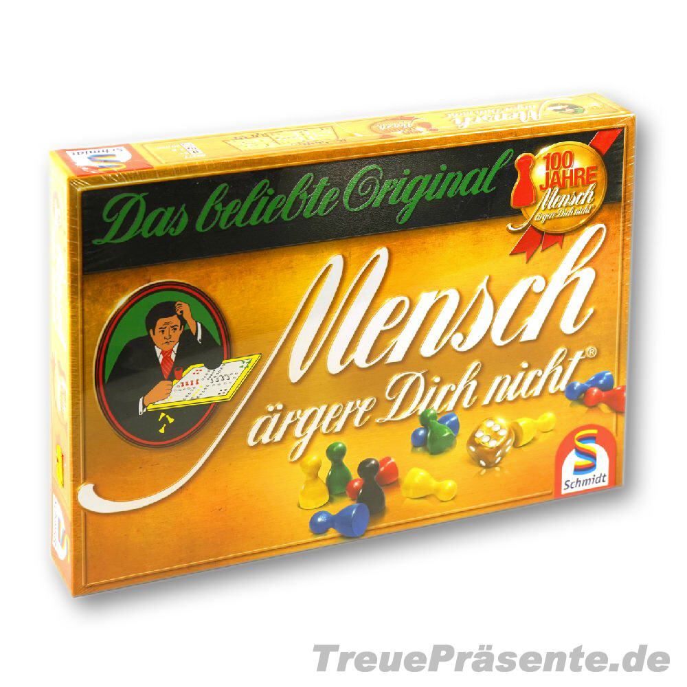 TreuePräsent Mensch ärgere Dich nicht - 100 Jahre Edition