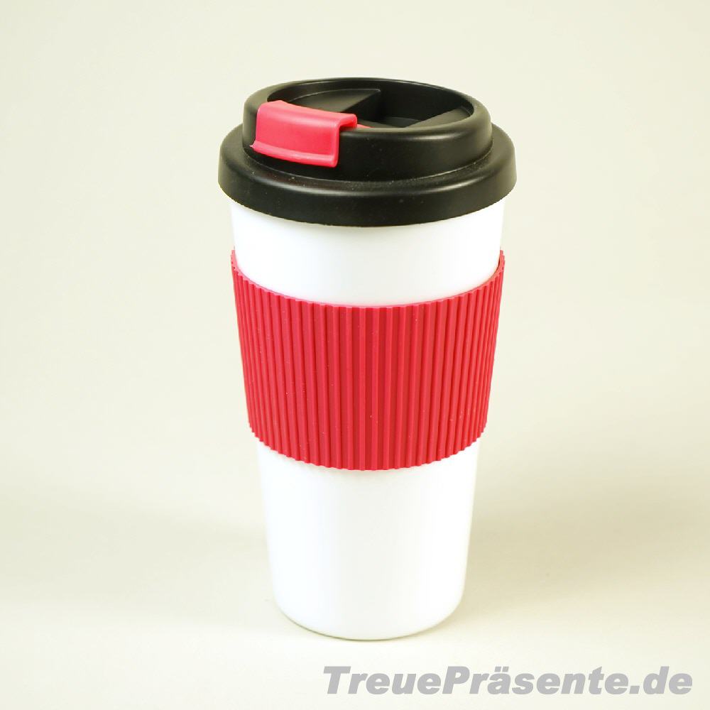 TreuePräsent Kunststoff Thermobecher