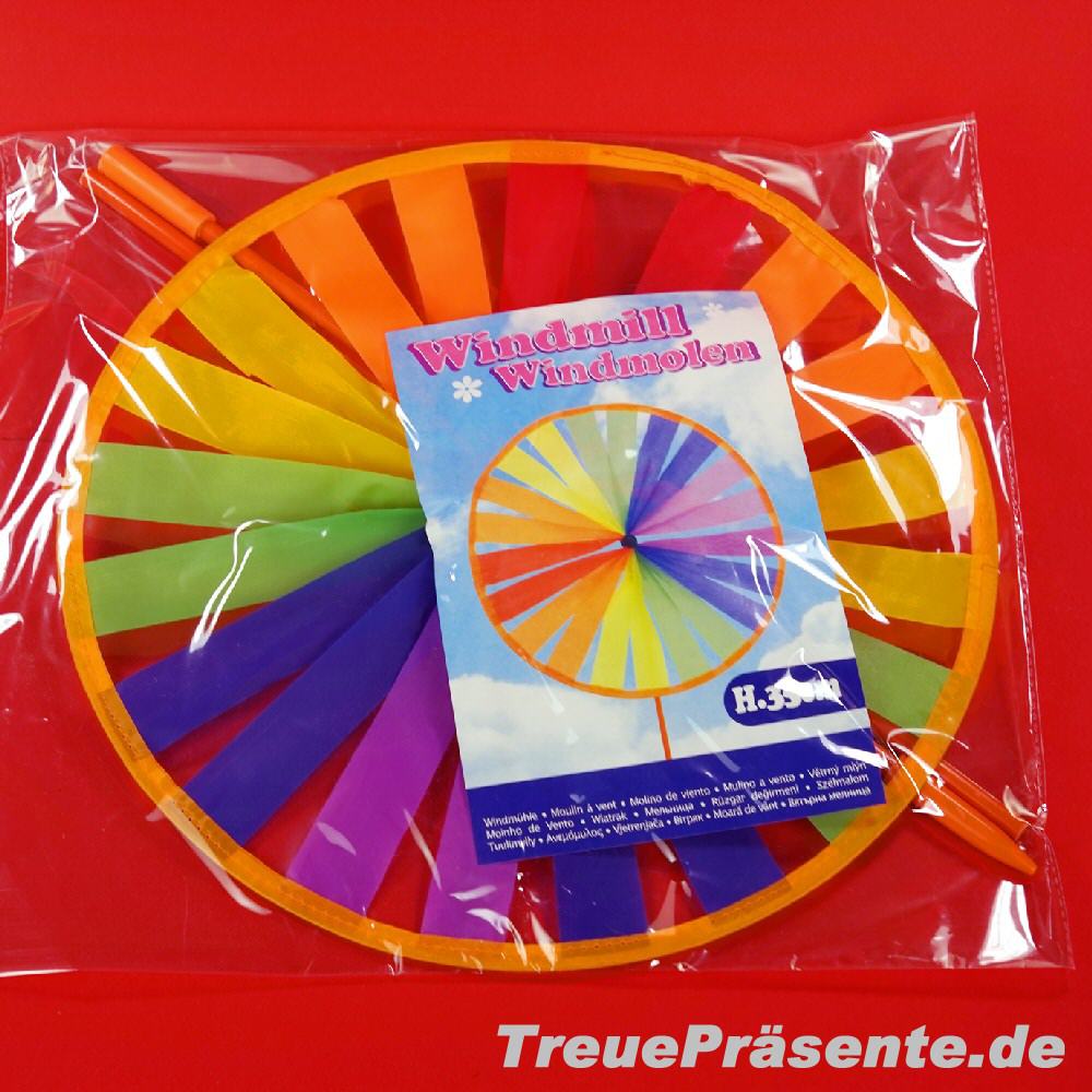 Windrad bunt 35 cm