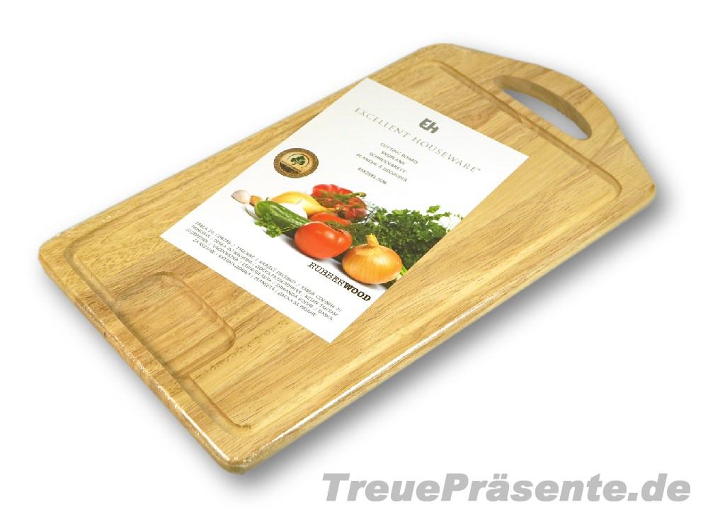 TreuePräsent Holz Schneidbrett