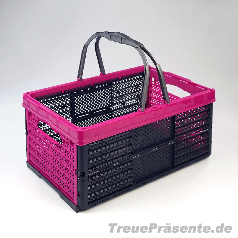 Kunststoff-Klappbox in Trendfarben