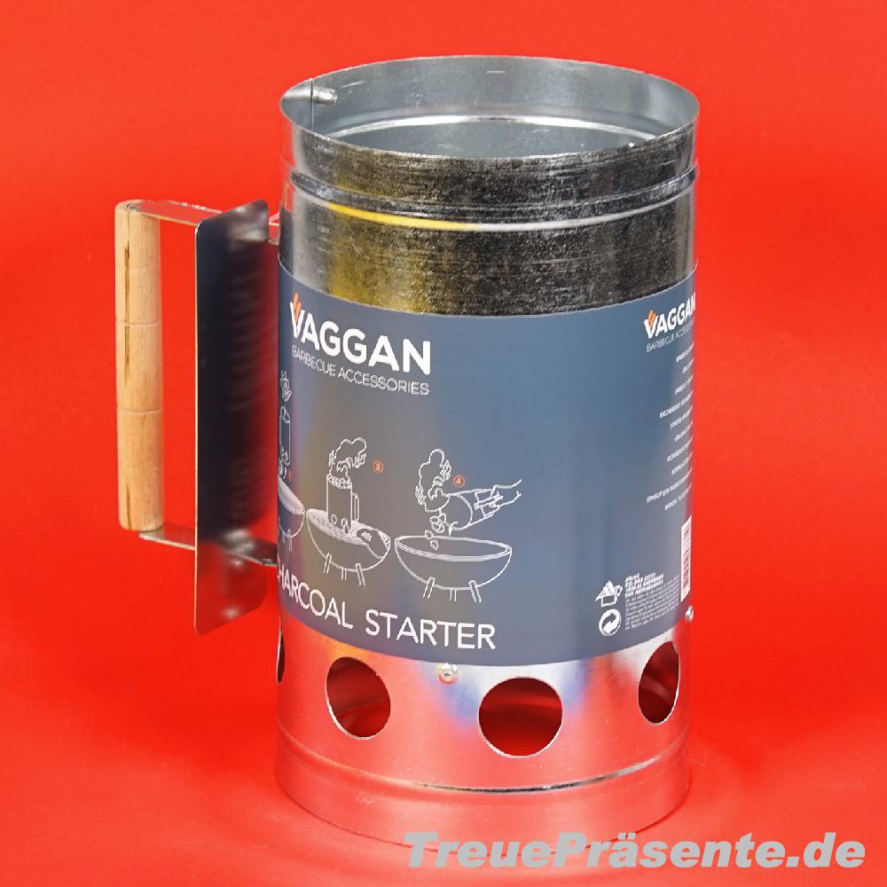 Grillstarter-Kamin aus Metall