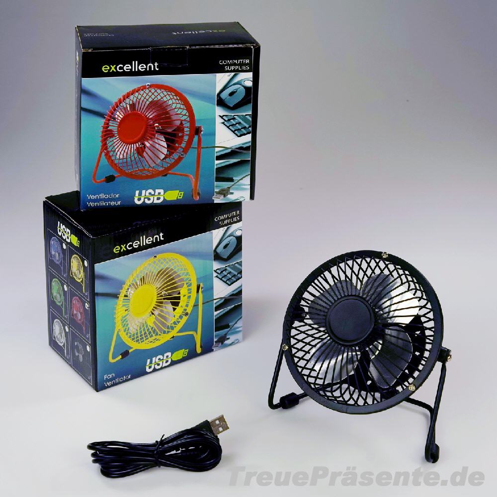 Tischventilator mit USB-Anschluss