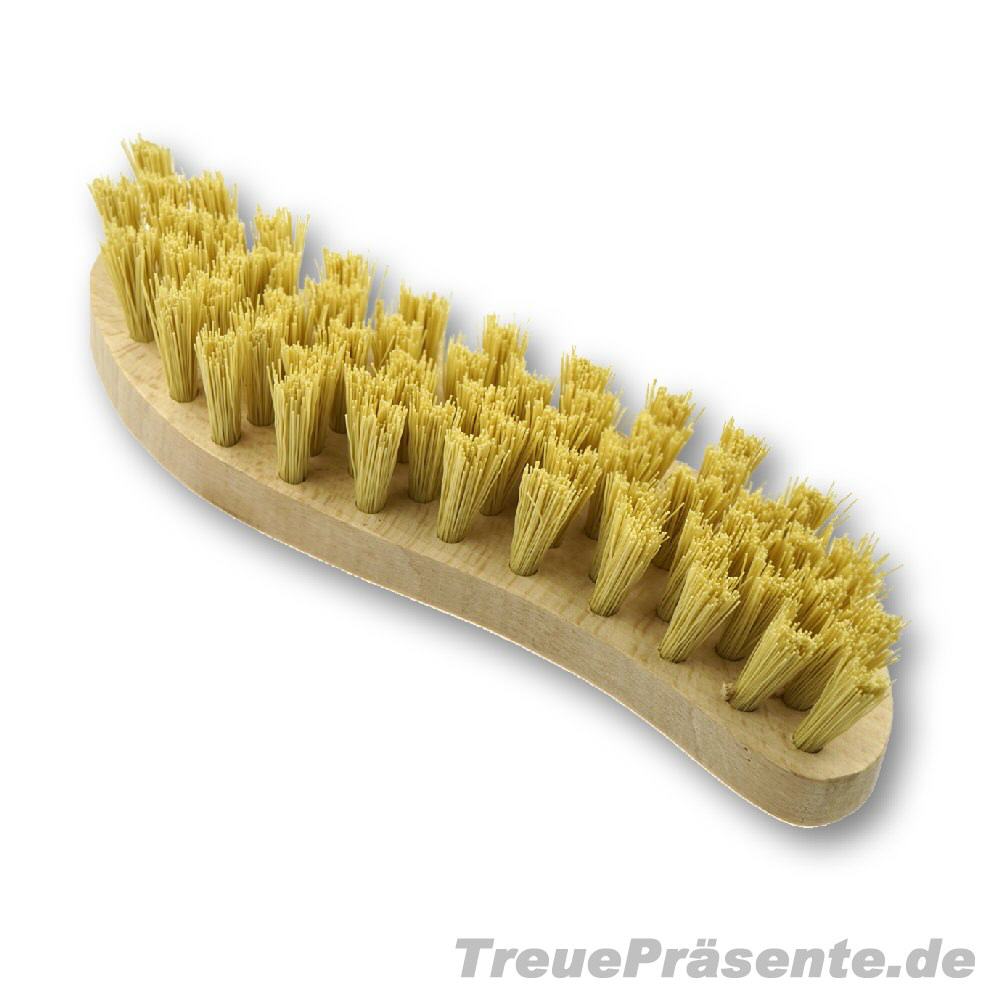 Wasch- und Scheuerbürtse mit Holzgriff