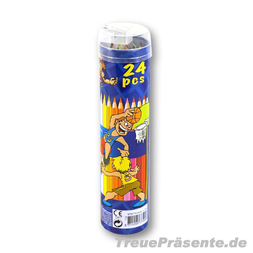 TreuePräsent Buntstifte-Box