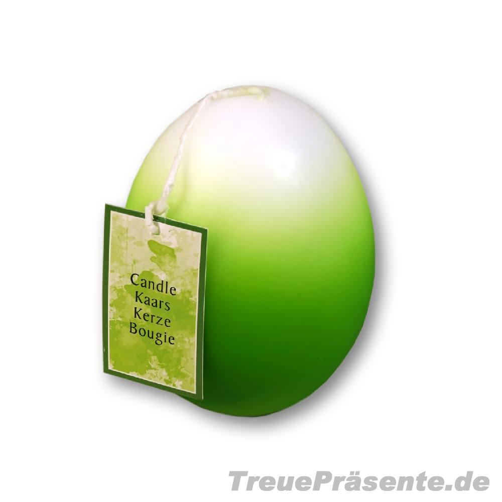 TreuePräsent Kerze in Eiform