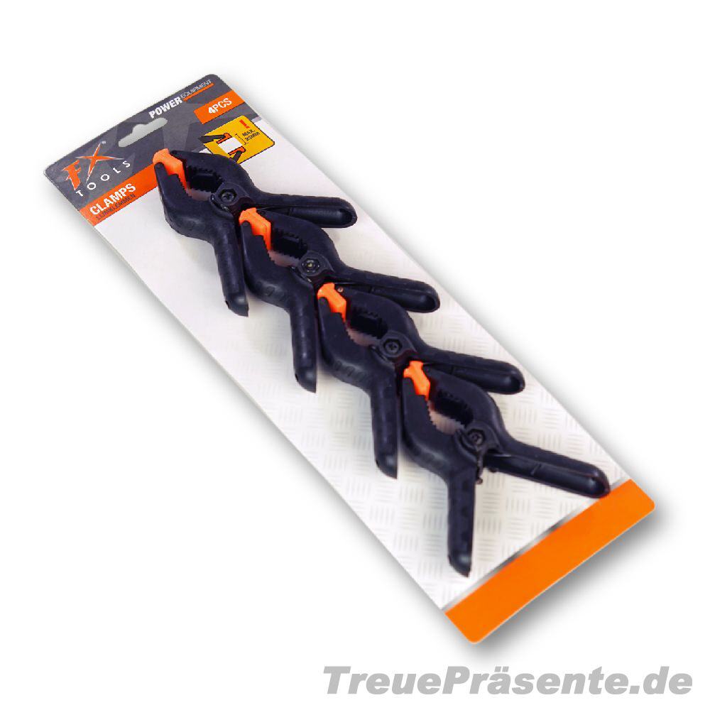 Klemmklammern 4er-Set