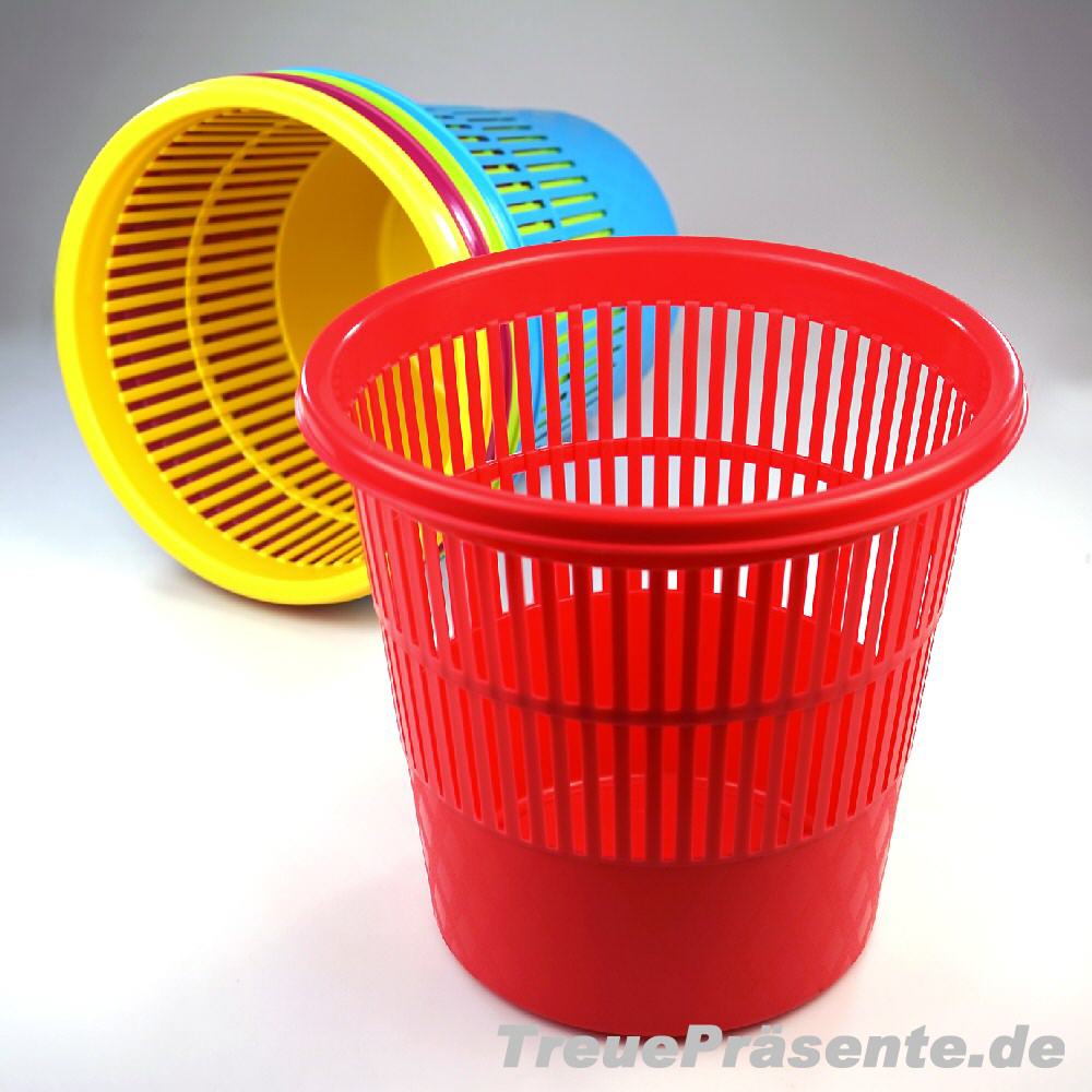 Papierkorb aus Kunststoff