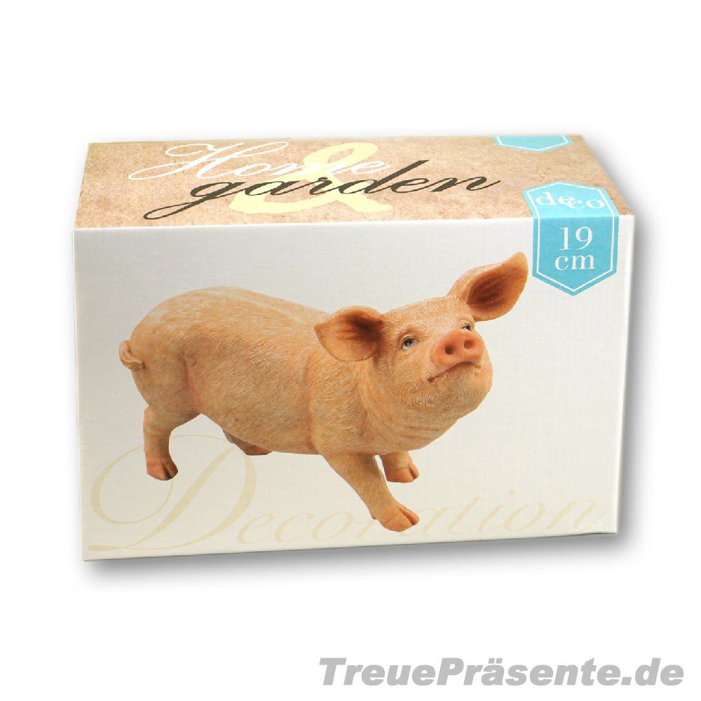 TreuePräsent Deko-Schwein