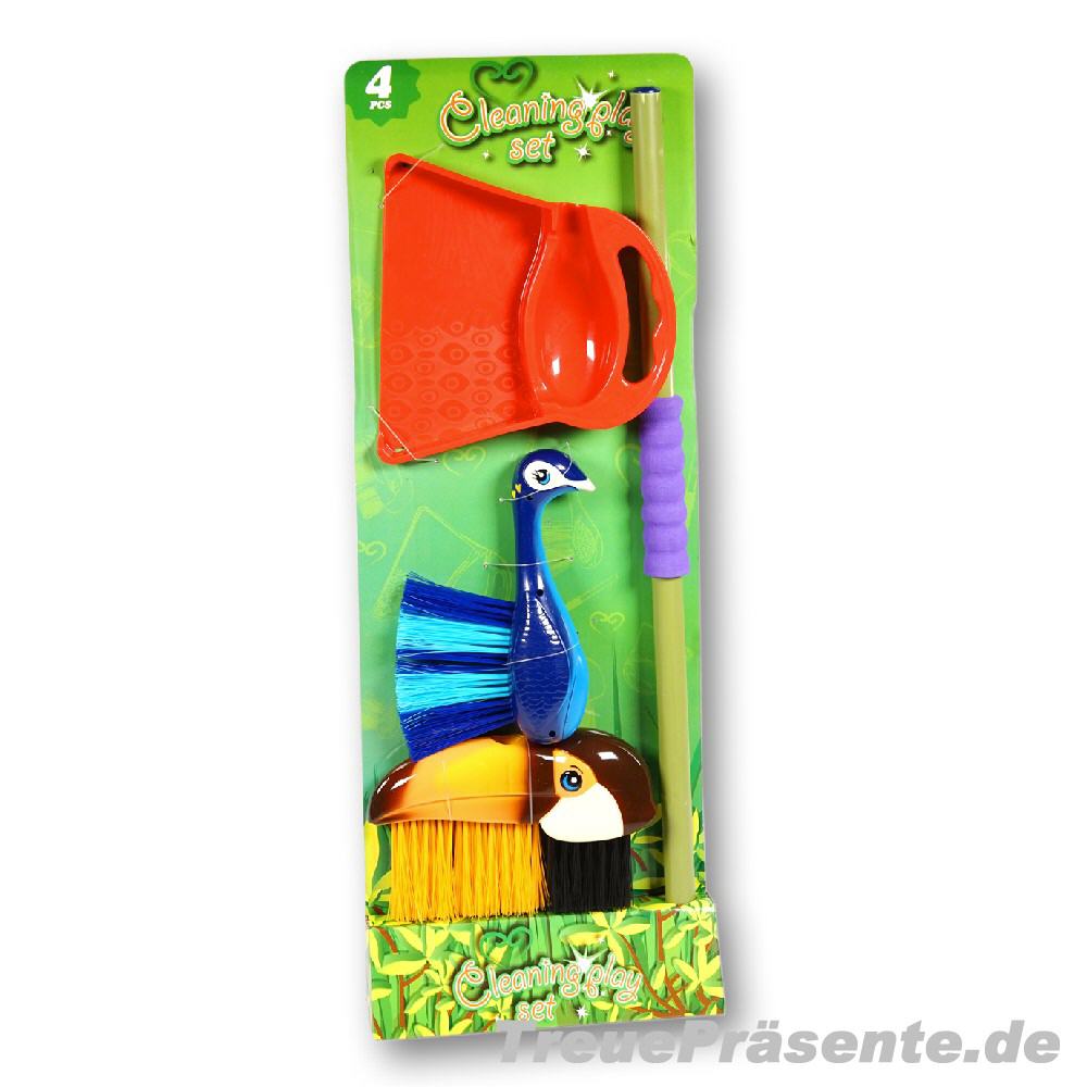 Kinder Garten-Kehrset Tiere