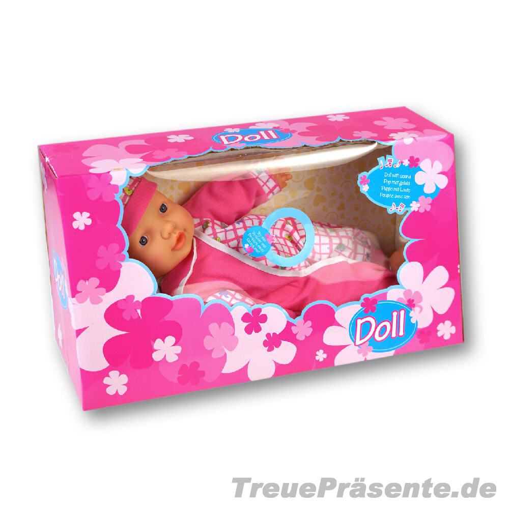Babypuppe mit Lauten