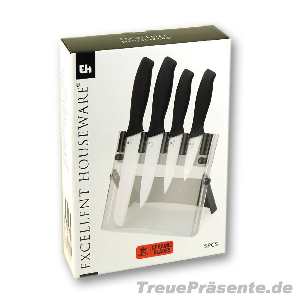 TreuePräsent Keramikmesser-Set