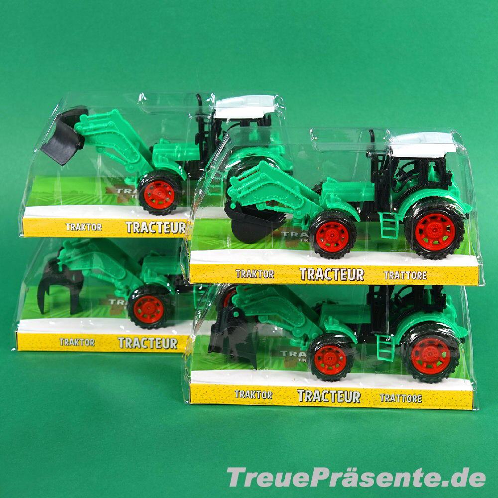Traktor in Einzelverpackung