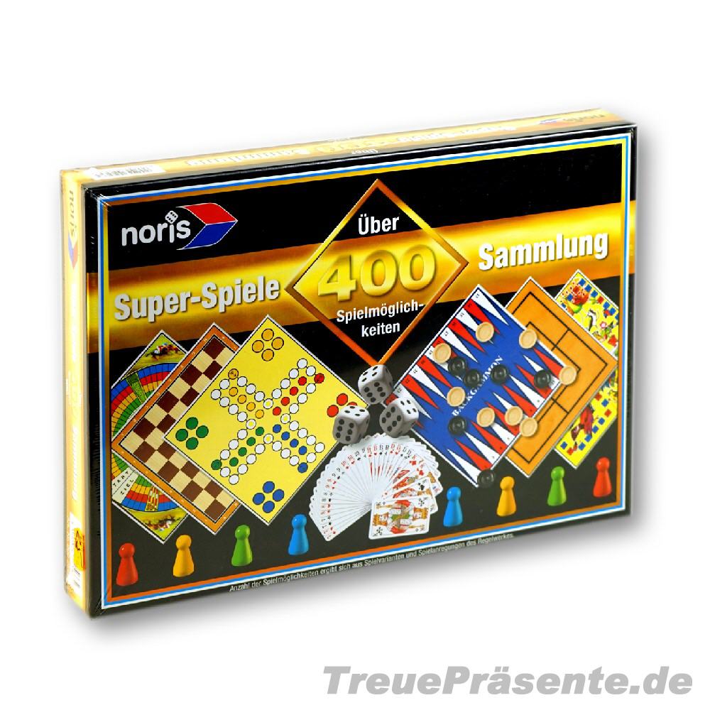 TreuePräsent Super Spiele Sammlung 400