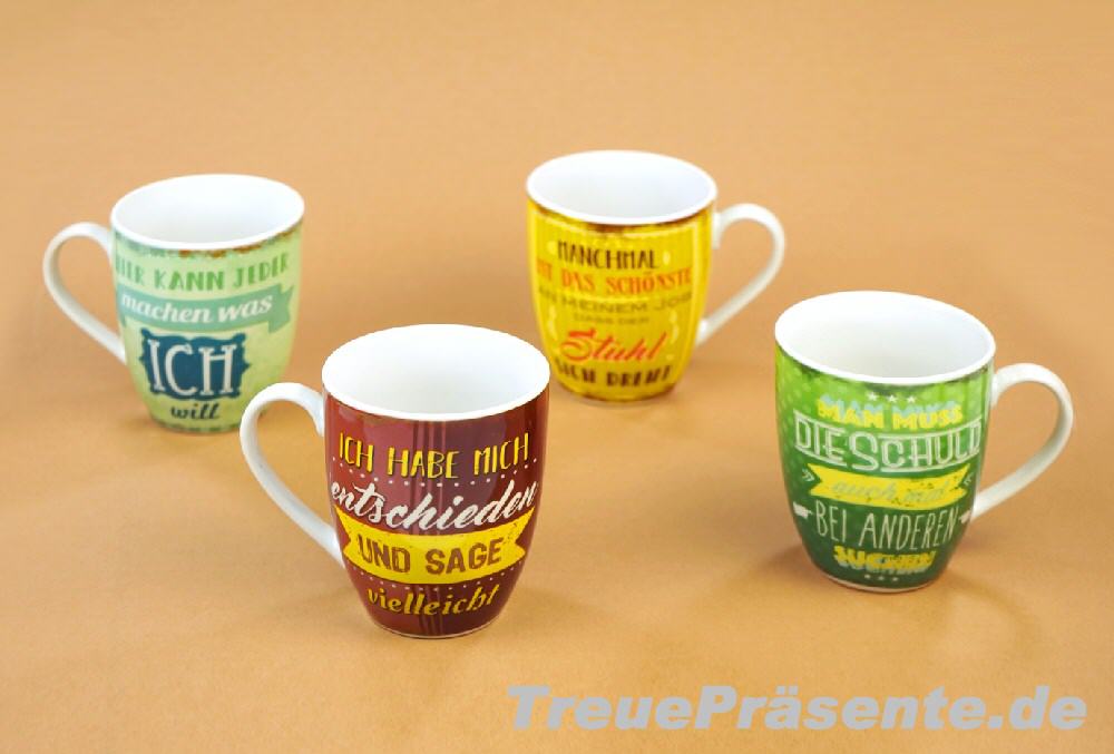 Kaffeebecher Bürosprüche