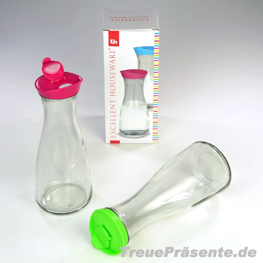 Glas-Karaffe mit Verschluss