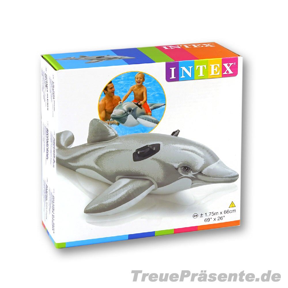 Schwimmtier Delfin zum Aufblasen