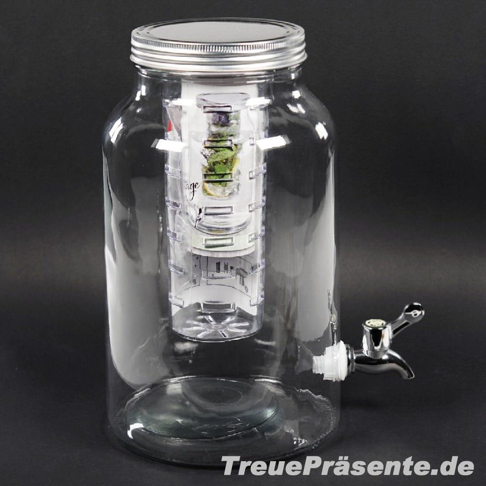 Glas-Getränkespender
