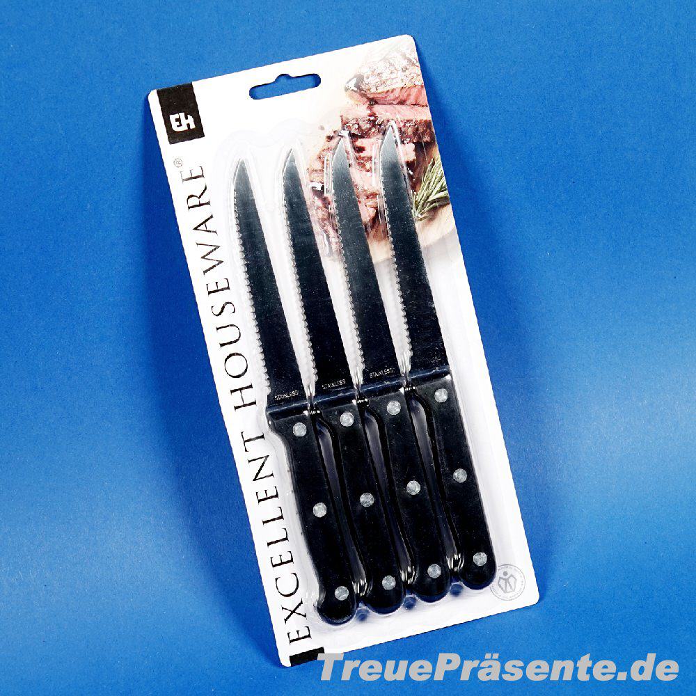 4er-Set Steakmesser