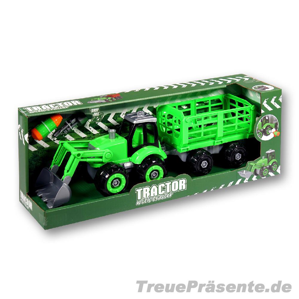 Traktor mit Anhänger