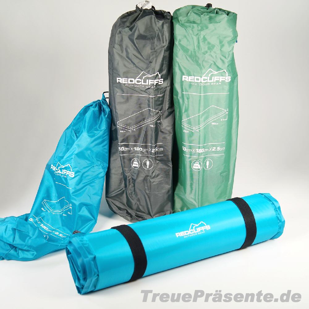 Selbstaufblasende Matte