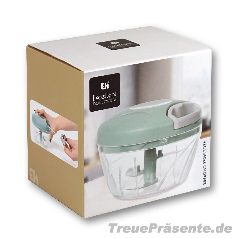 Gemüsezerkleinerer mit Drehmesser