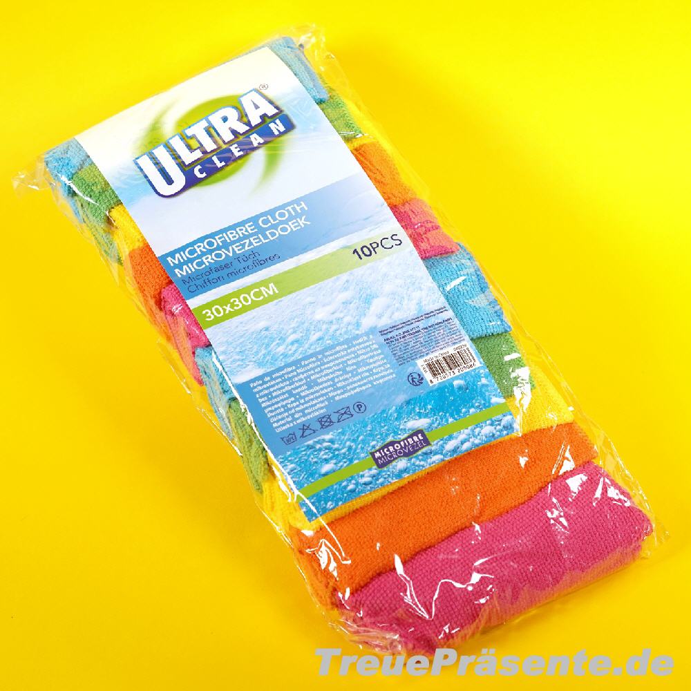 10er-Set Mikrofasertücher