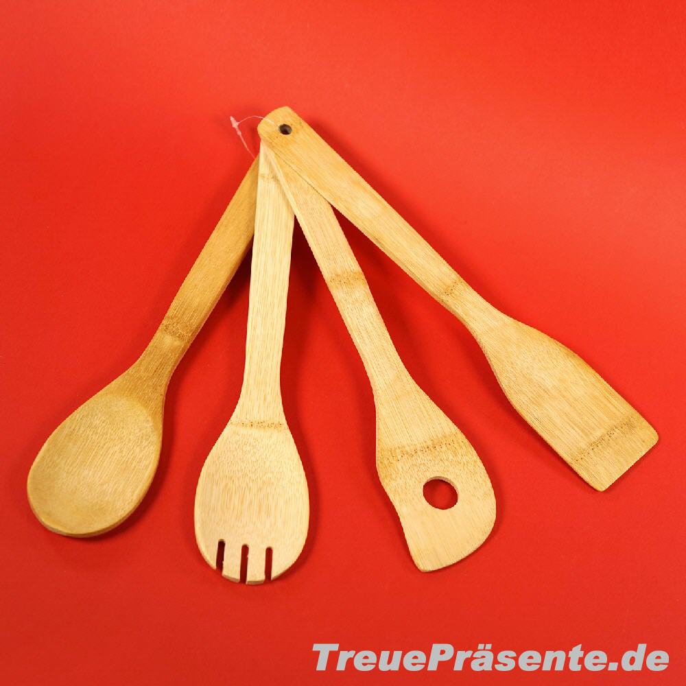 Kochlöffel und Pfannenwender Set
