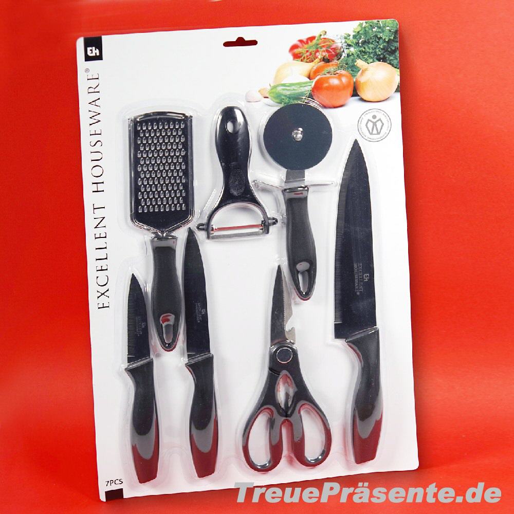 7-teiliges Messer-Set