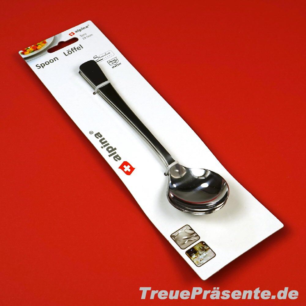Löffel aus Edelstahl