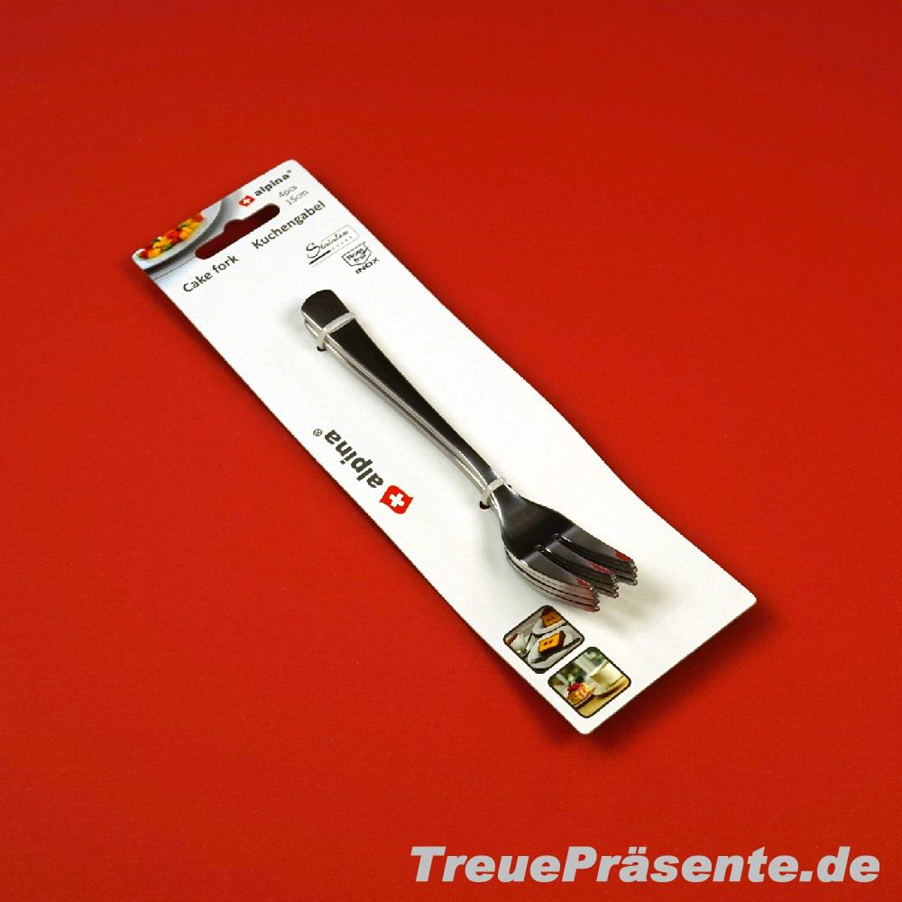 Kuchengabeln aus Edelstahl