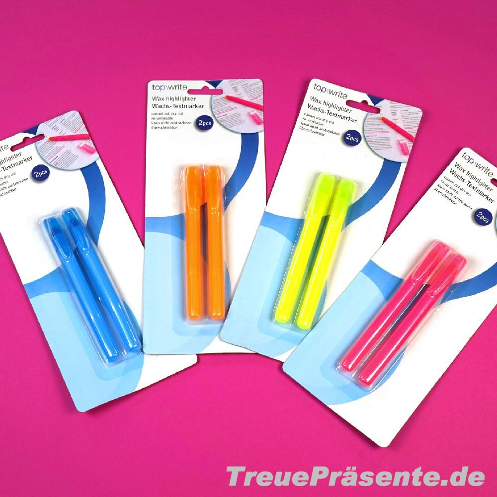 Wachs-Textmarker